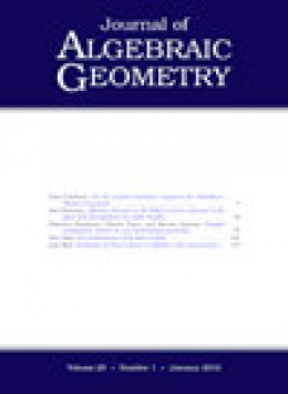 Journal Of Algebraic Geometry