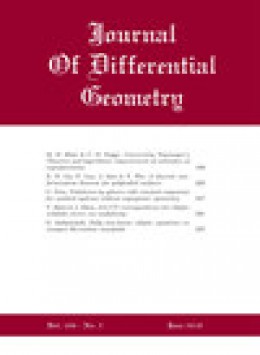 Journal Of Differential Geometry