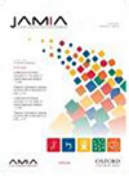 Journal Of The American Medical Informatics Association